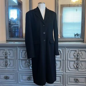Armani Exchange Black Trench Coat